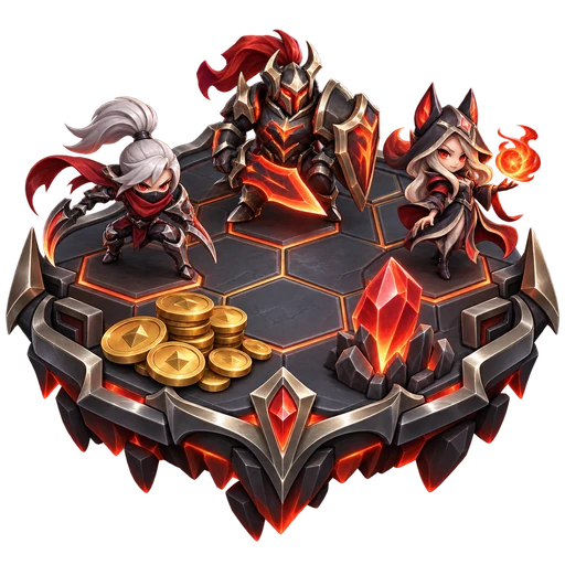 Иллюстрация направления Teamfight Tactics